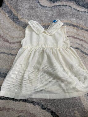 Vintage Julius Berger White Baby Dress